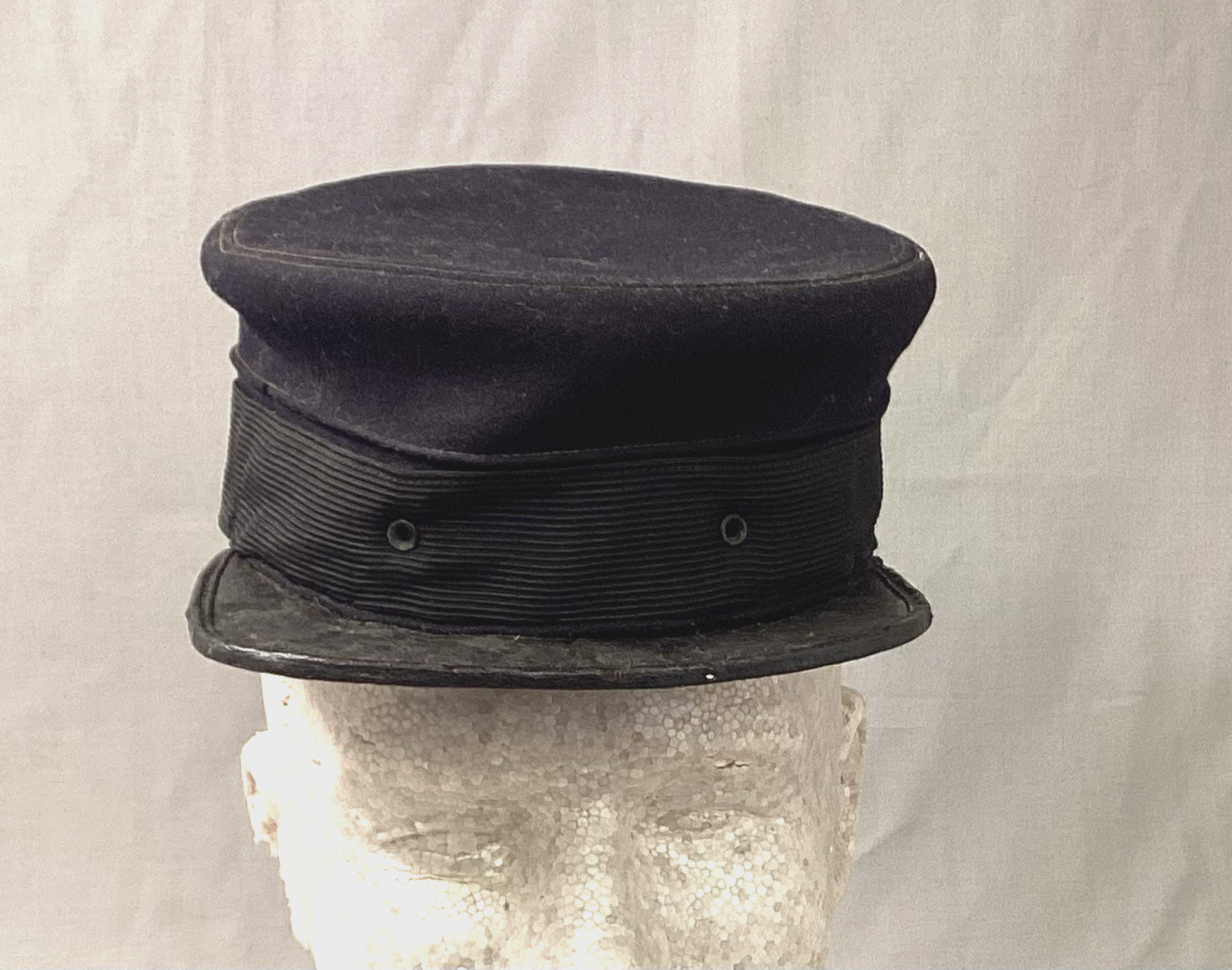 Original Antique Soldier Hat Blue Small Wool M1895