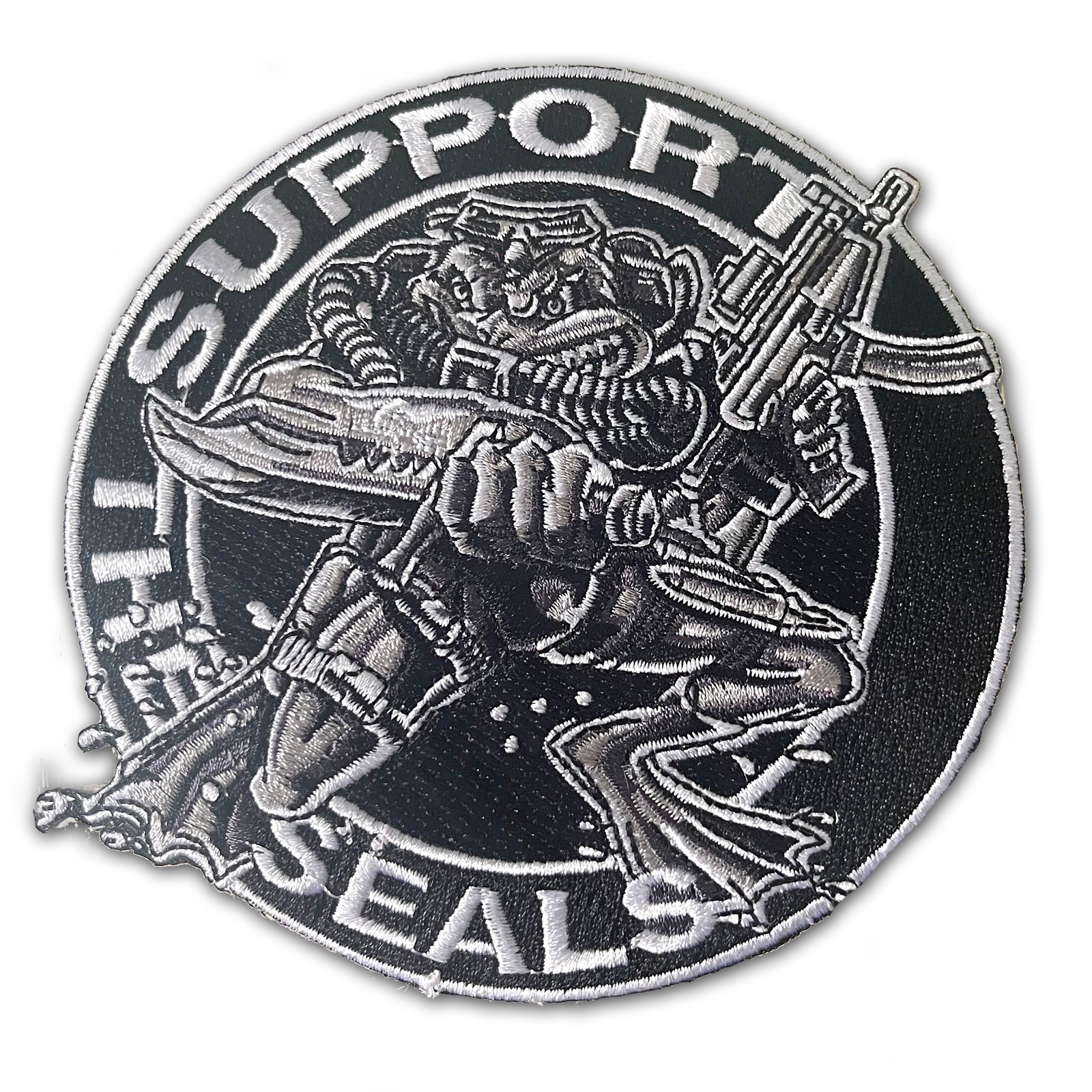 US Navy Support The Seals Veteran Patriotic 5″ Military Patch