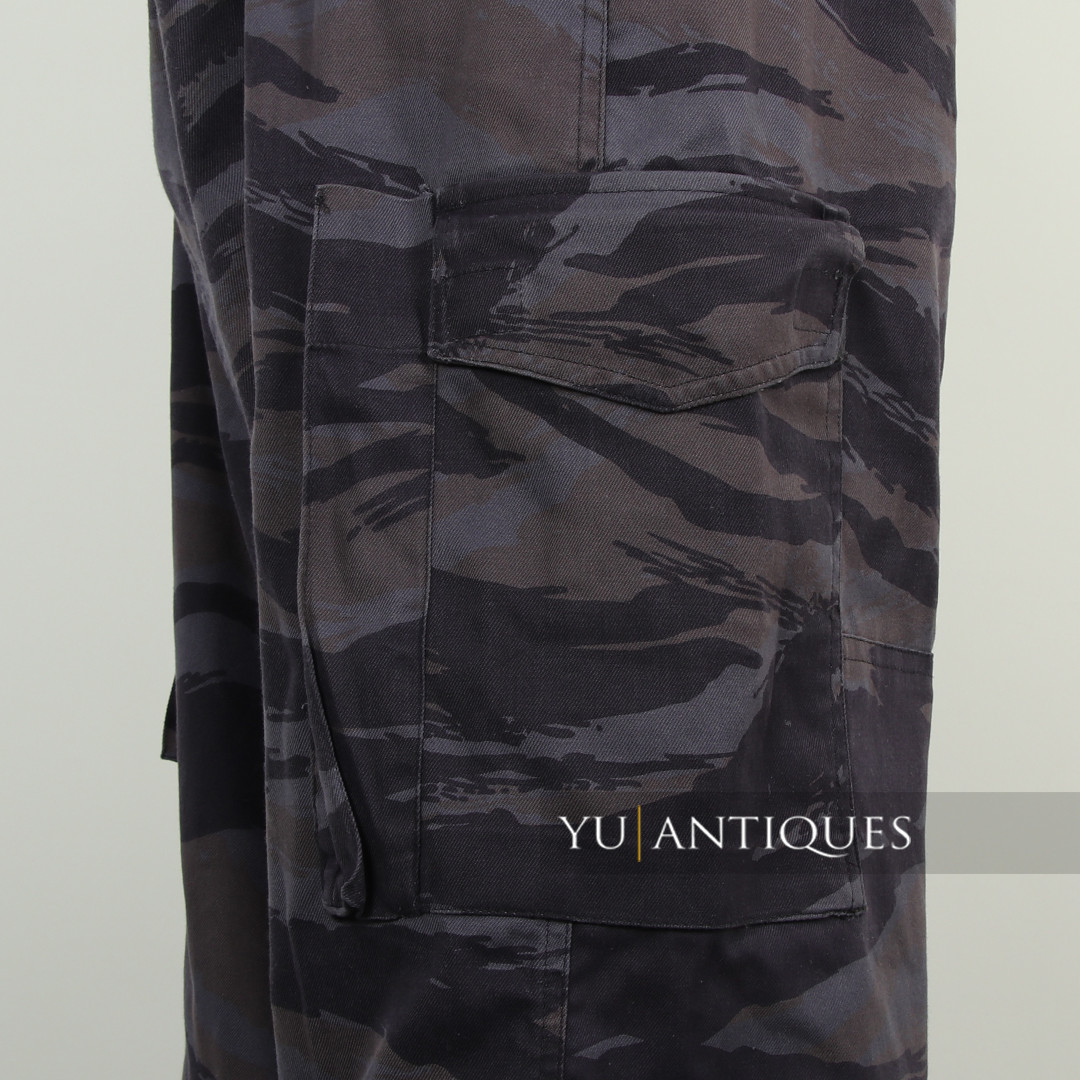 Yugoslavia Serbia PJP Special Milicija Unit Blue Tiger Lizard Pattern BDU