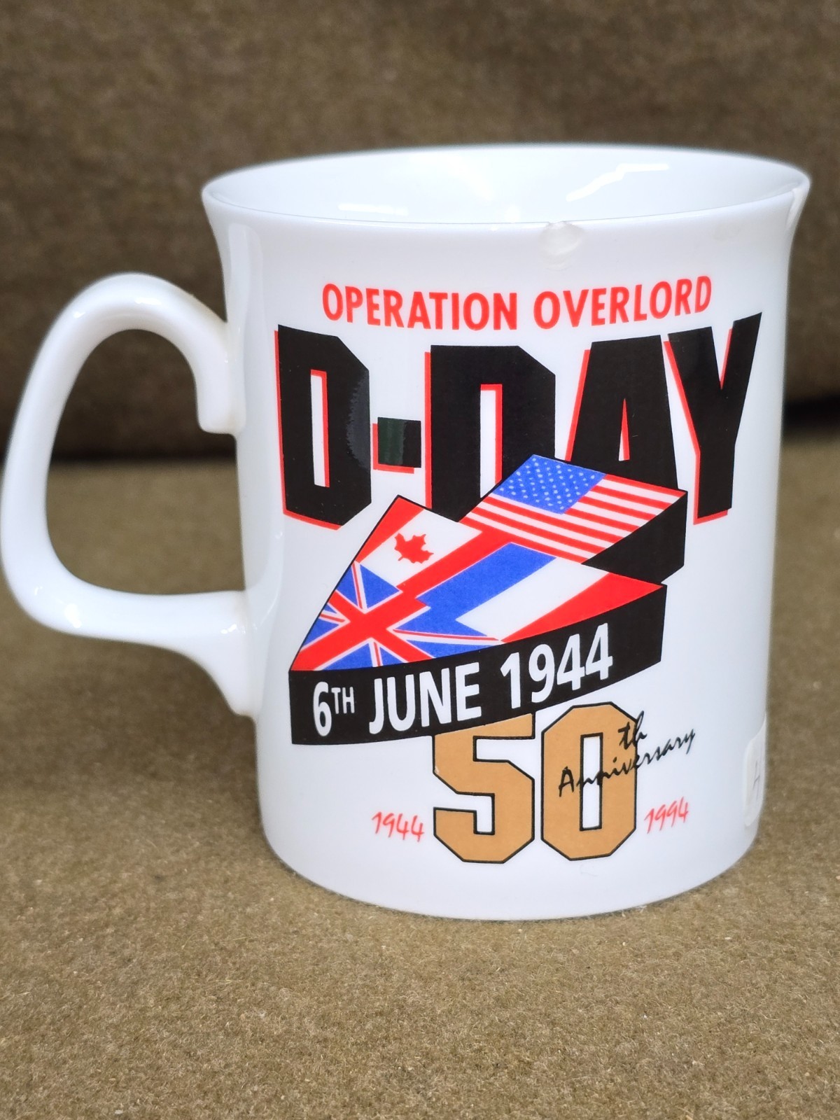 D-Day 50th Anniversary Souvenir Mug