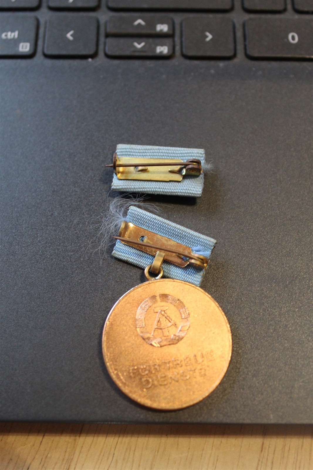 GERMANY REICH RAILWAY FAITHFUL SERVICE MEDAL – POST WAR – EAST GERMANY