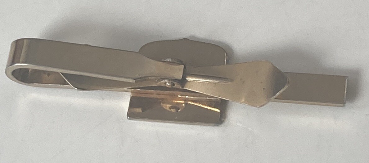 British Army Warrant Officer RSM Blue & Goldtone Tie Bar Tie Clip