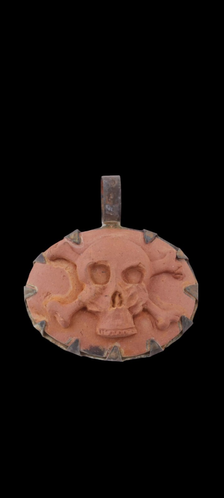 Memento Mori ww1 WWI ww2 WWII Soldiers AMULET Handmade Pendant Unique Antique