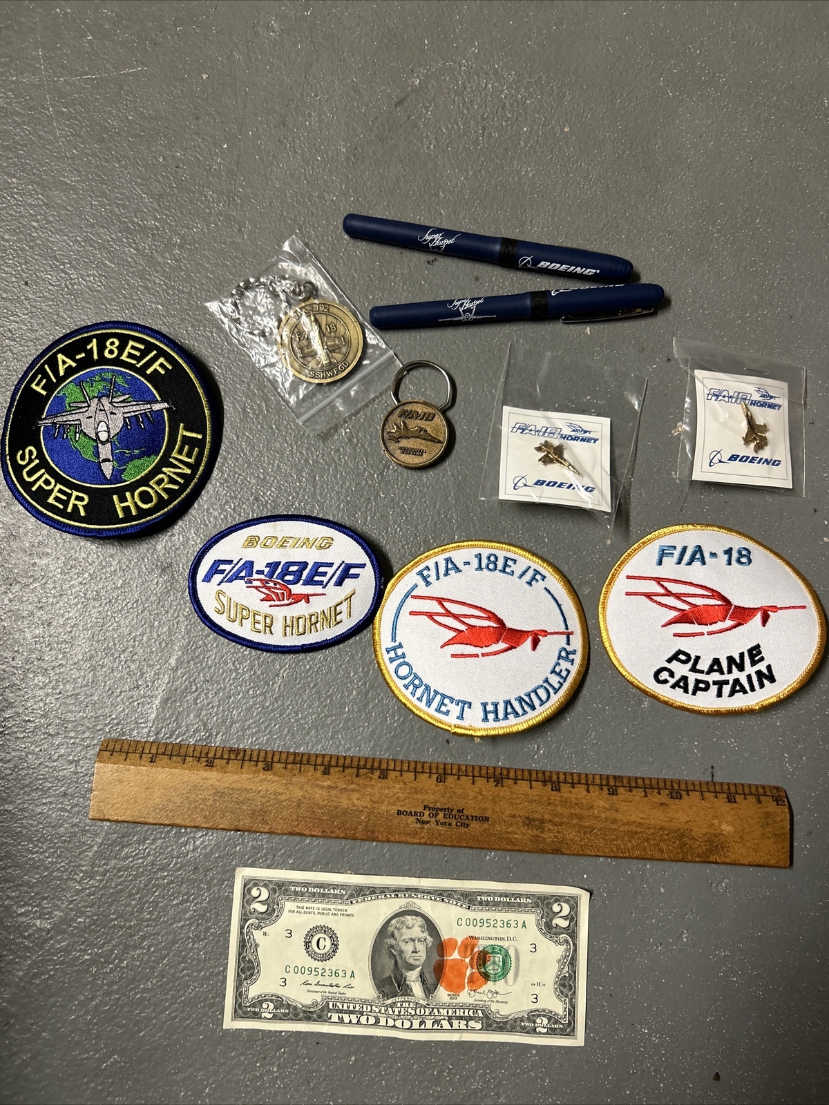 Lot Of Boeing F/A-18E/F Super Hornet Patch / Collectibles
