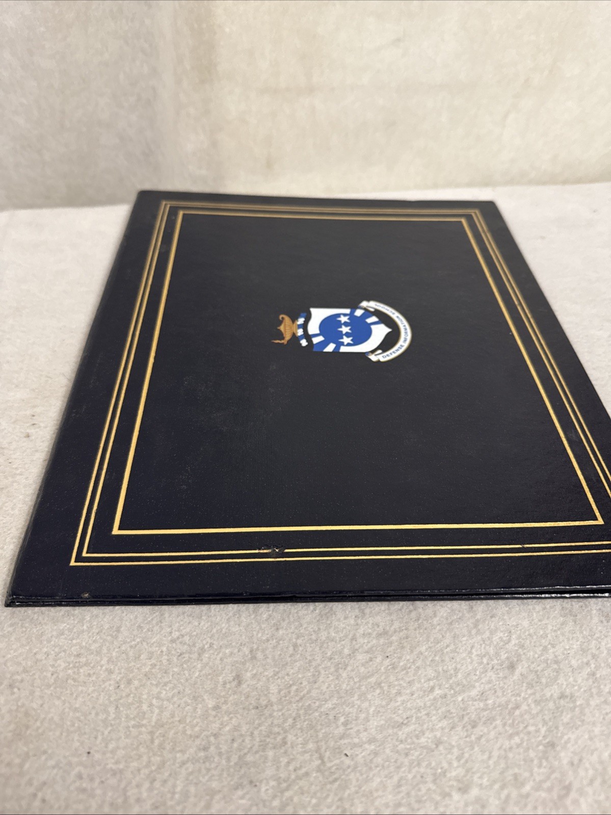 Vintage Defense Information School Certificate Holder