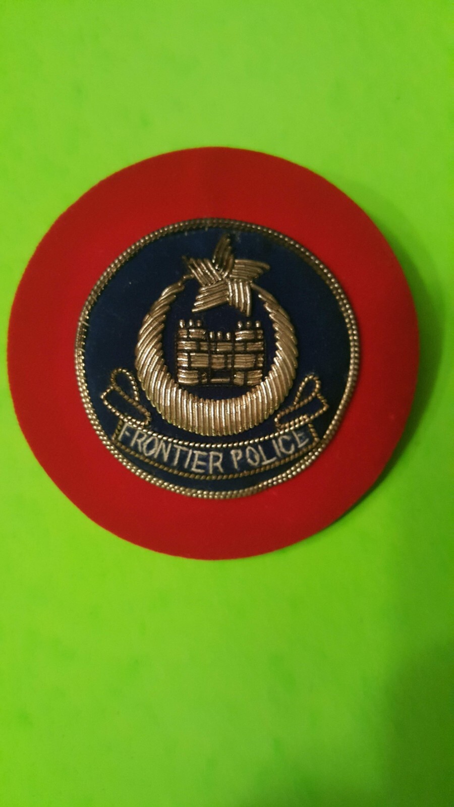 Pakistan Army, Frontier Police Regiment Beret Badge, Khyber Pass 1998