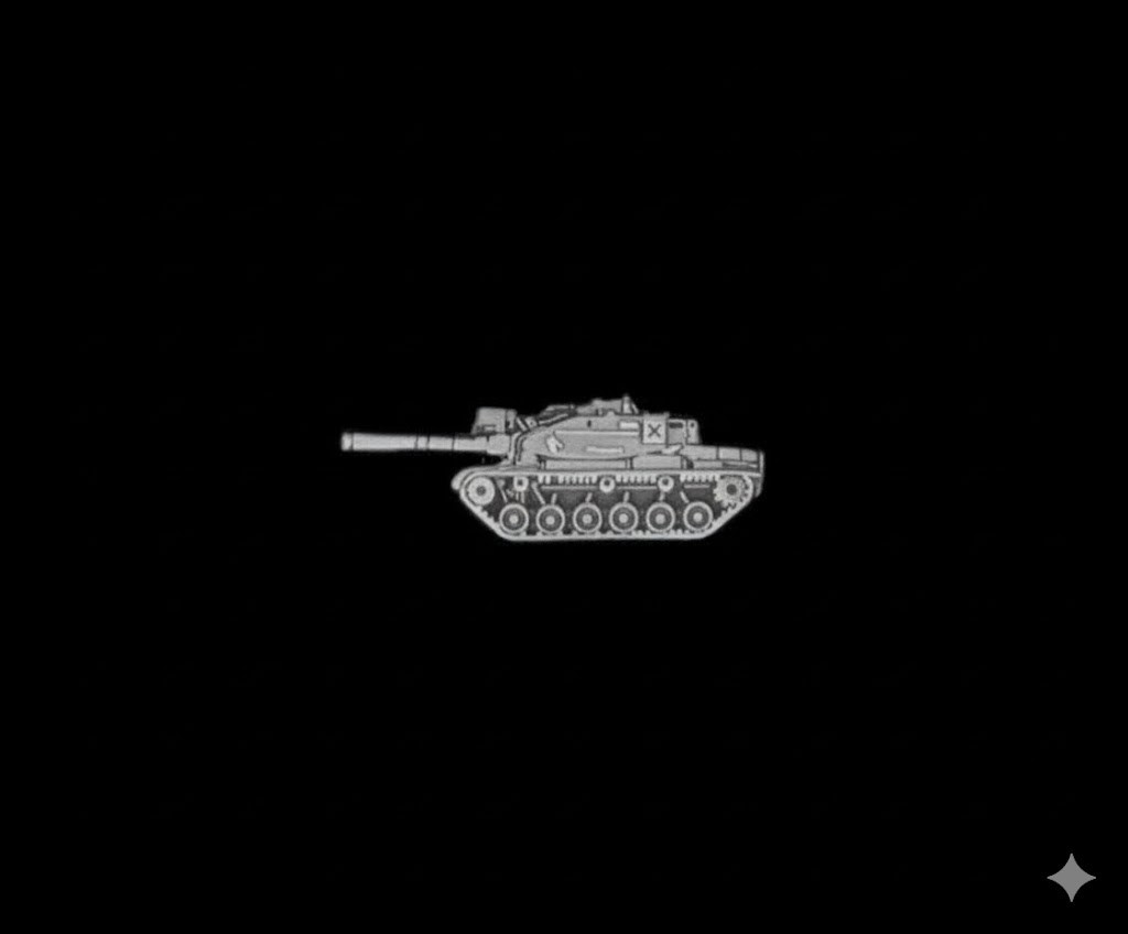 U.S. Military M60 A1 Tank Lapel Pin