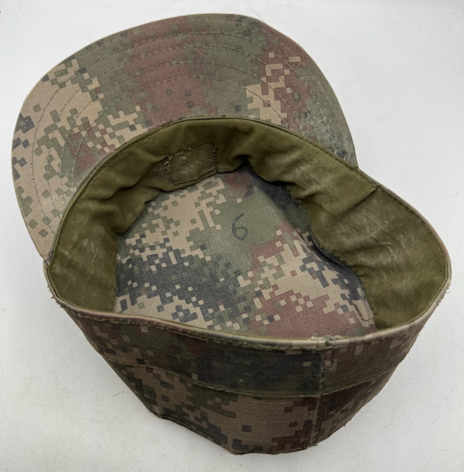 Colombian Ejercito Army Military Camo Field Cap Jungle Digital Headgear Size 54