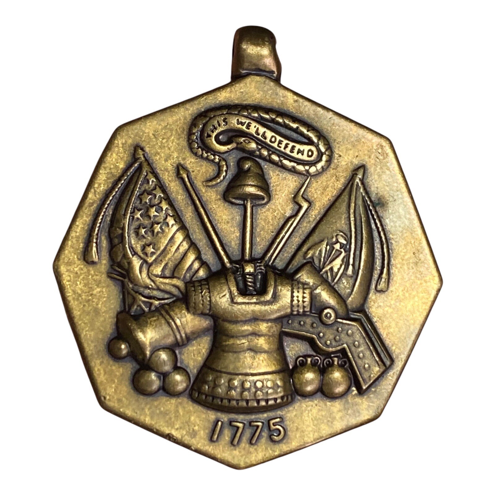 Vintsge U.S. Military Full Size Medal Army Achievement Medal Patriotic Soldier ￼