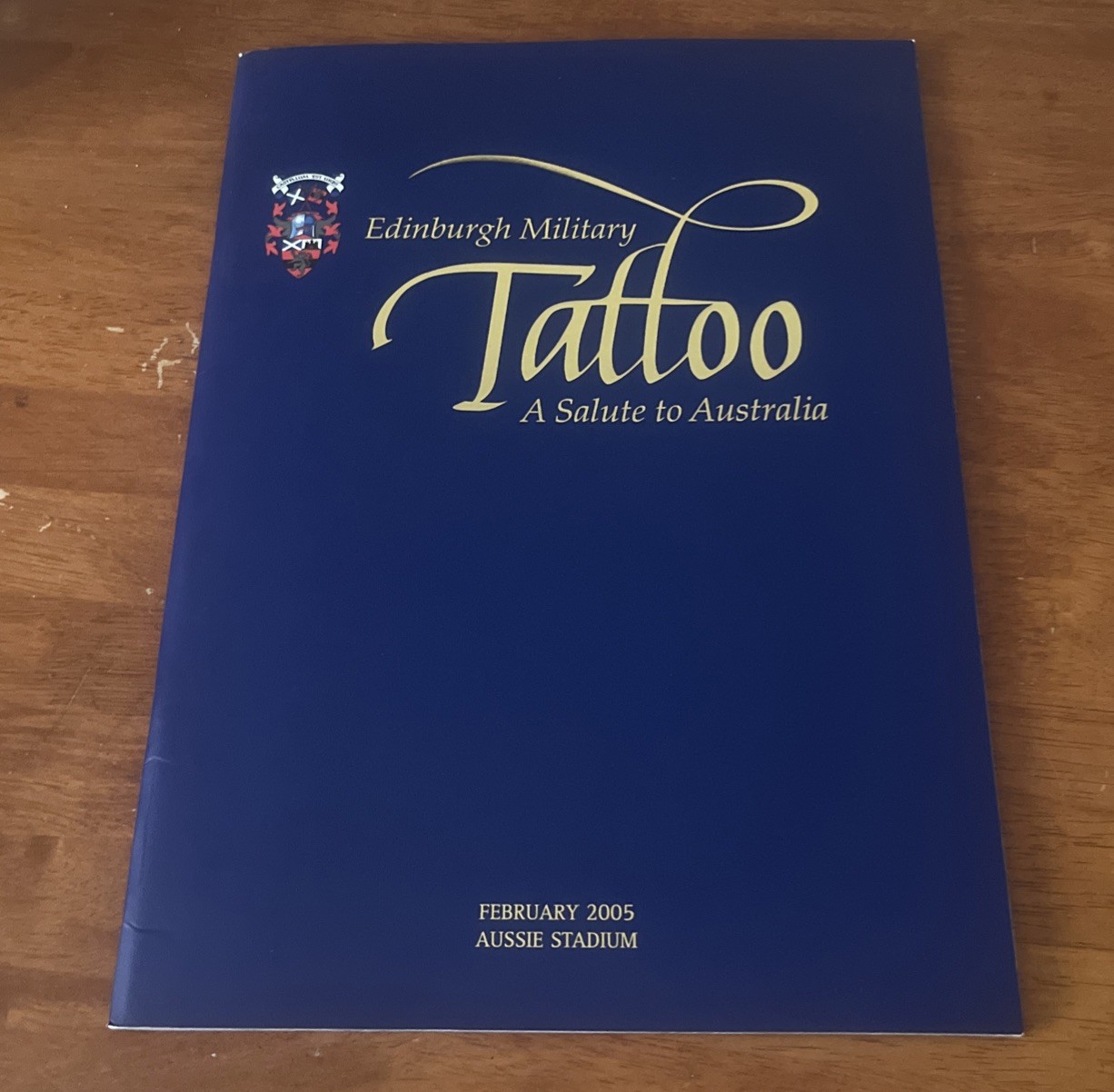 Tattoo A Salute to Australia 2005 Program Edinburgh Military