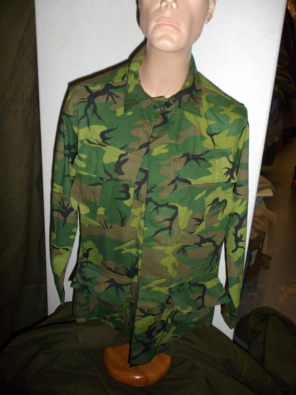 erdl(L) Vietnam ERDL Camouflage Uniform Set Large 48J 38T W3D