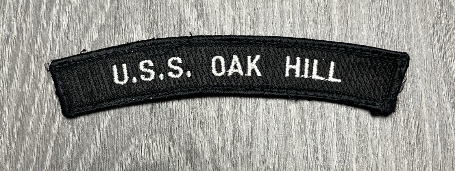 U.S.S. Oak Hill Patch Sew On 5″