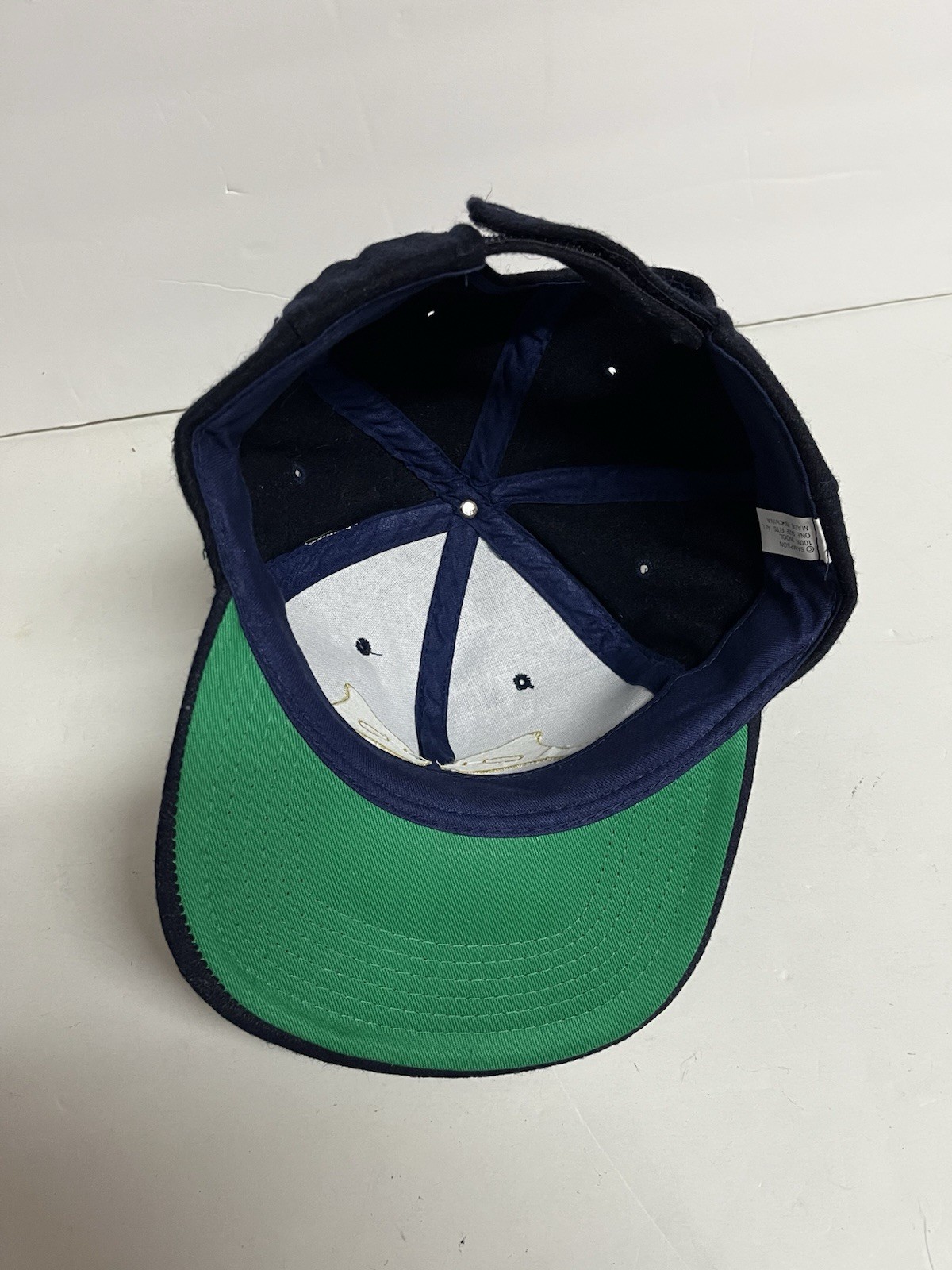 HMS Ocelot Chatham Adjustable Hat Cap Wool Strapback Royal Navy Blue Sampson