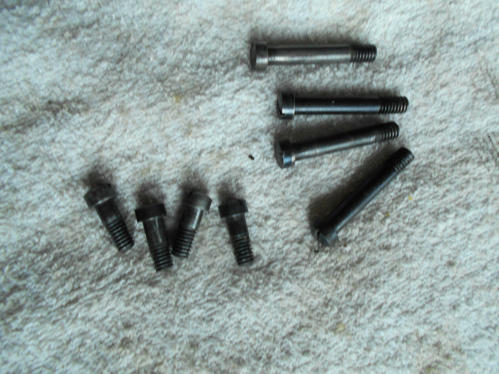 1891 argentine mauser rifle parts complete triggerguard tang screws front & rear
