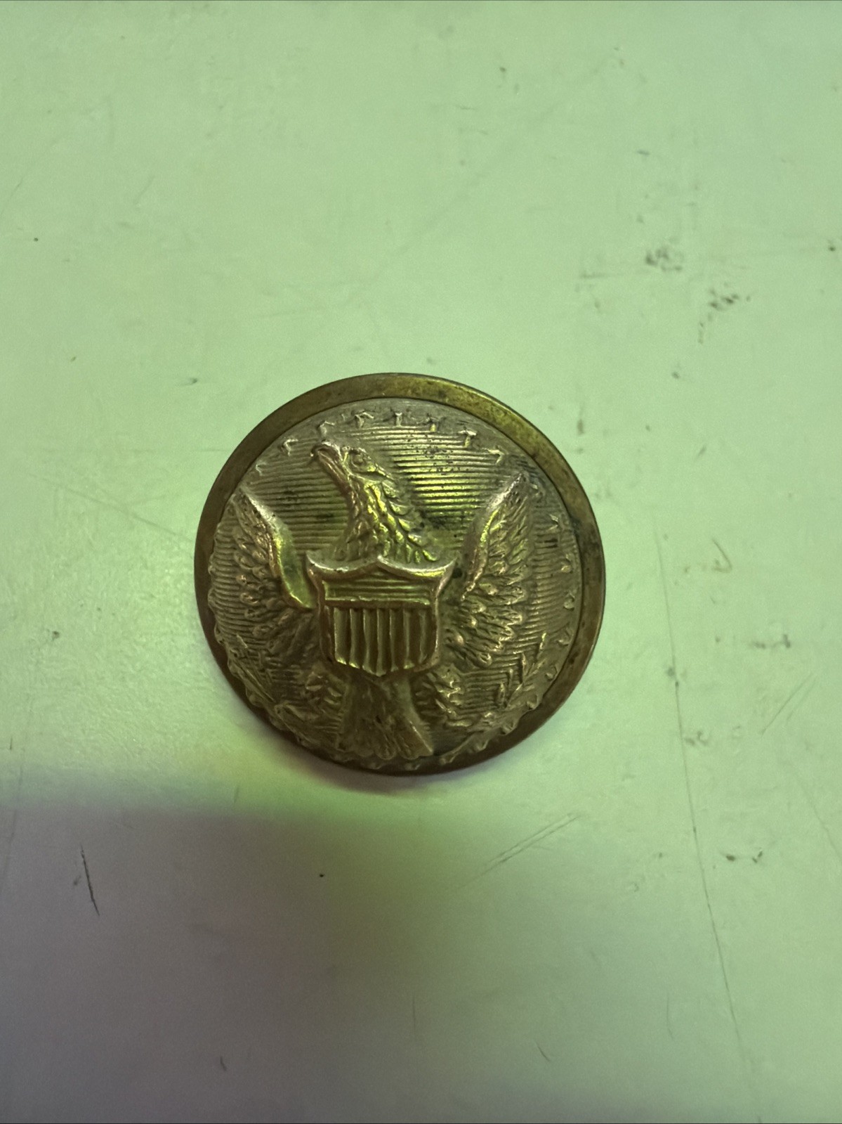 1859- Post War Militia Uniform Eagle Button See Pics