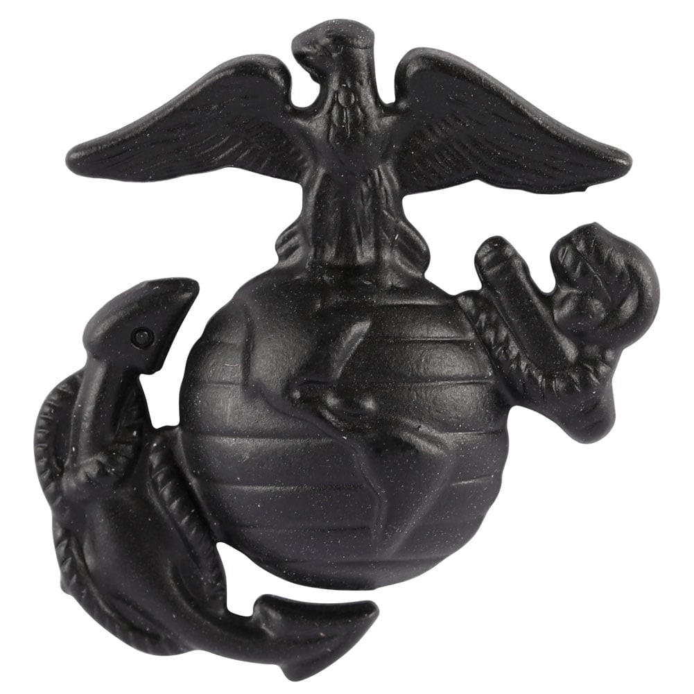 Marine Corps Enlisted Collar Insignia Black