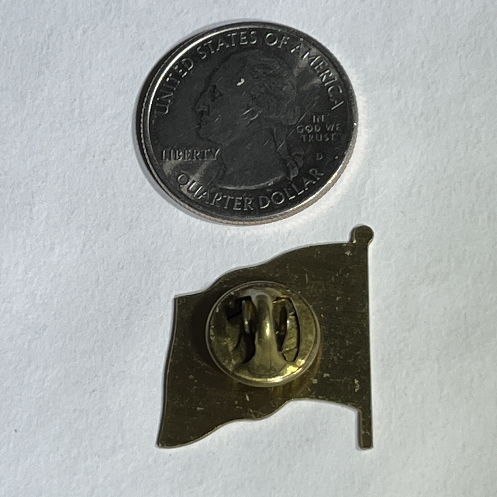 American Flag United States USA Patriotic America Enamel Lapel Hat Pin Pinback