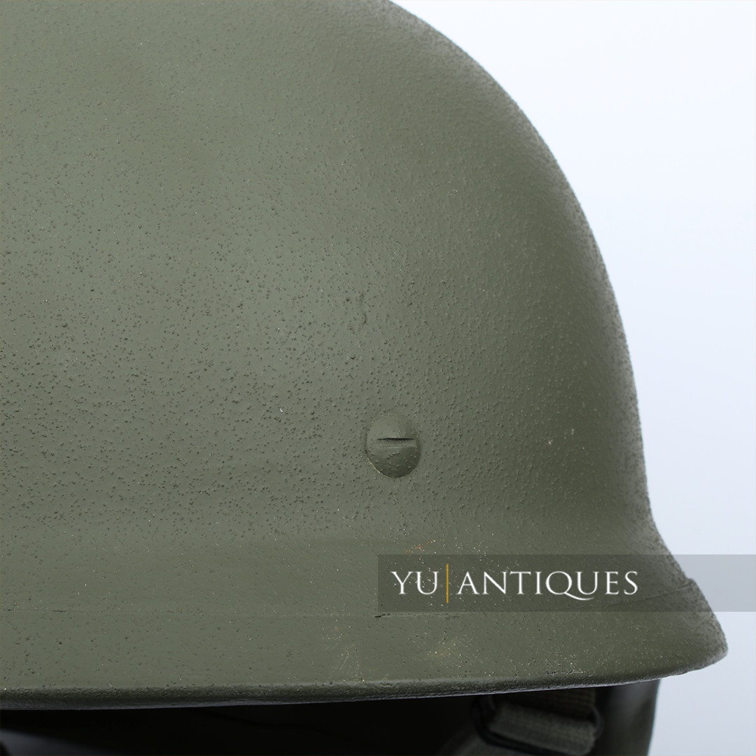 Vintage Genuine Original Yugoslavia Serbia M97 H e l m e t Casque