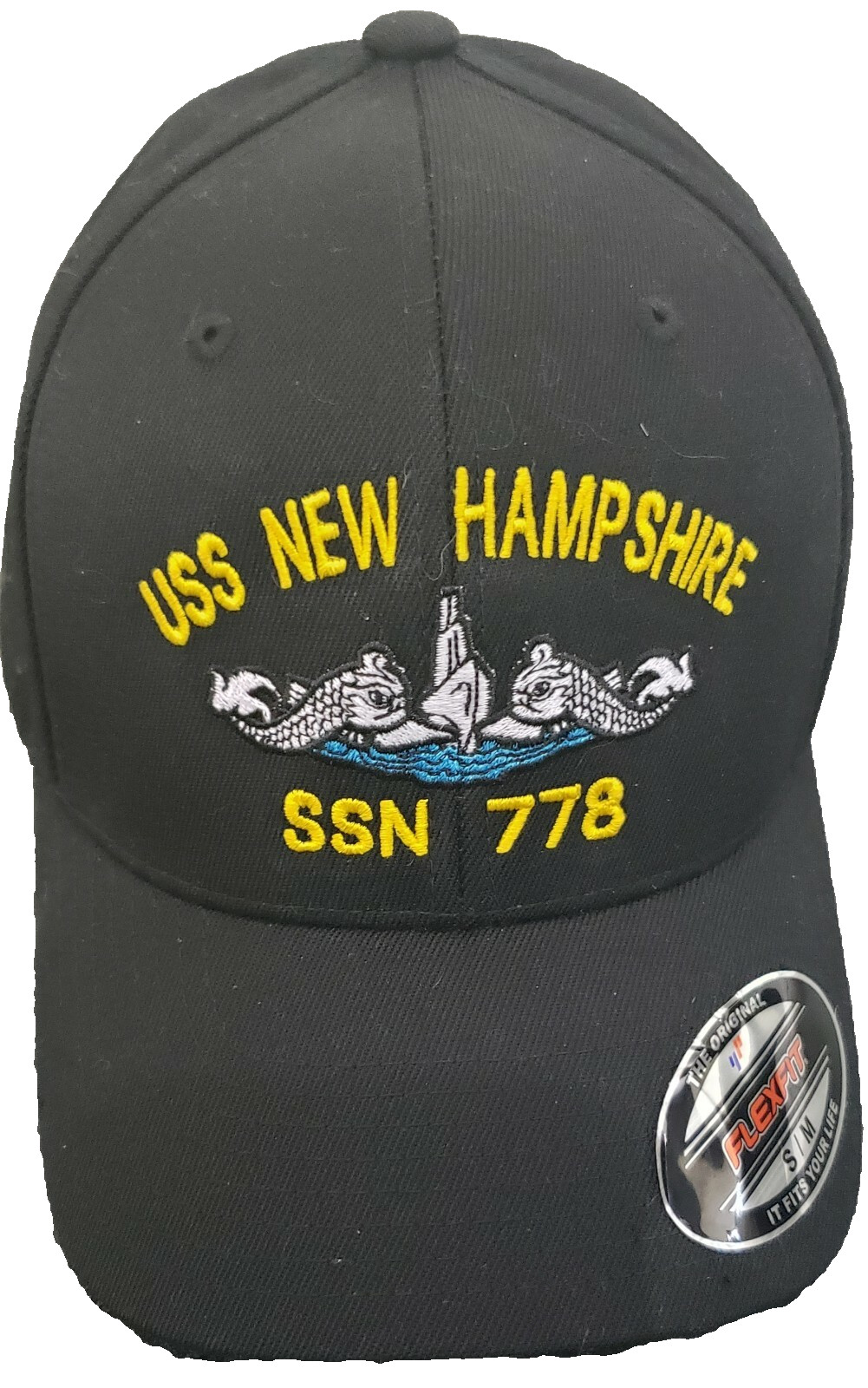 USS NEW HAMPSHIRE SSN 778 FLEXFIT BALL CAP – S/M