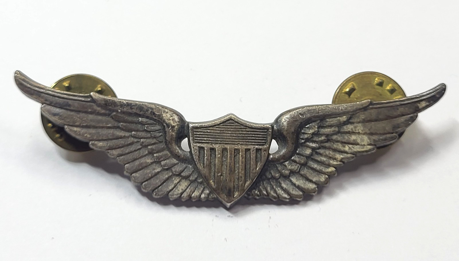Original US Army Pilot Wings (c 1964-1974) Silver Filled Military Pin – Simco Gi