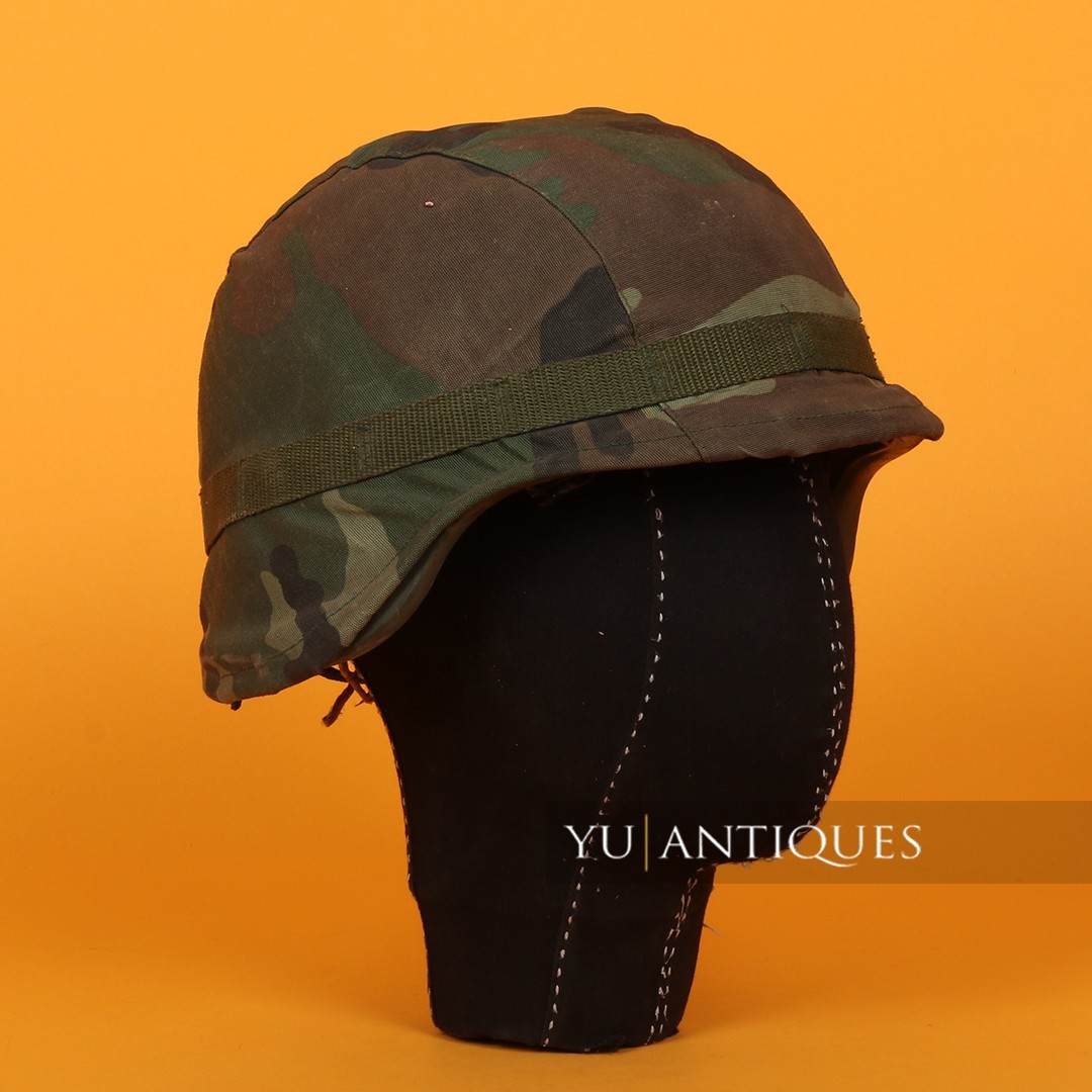 Yugoslavia Serbia Armed Forces Woodland Camouflage Cover & M97 Hel met Casque