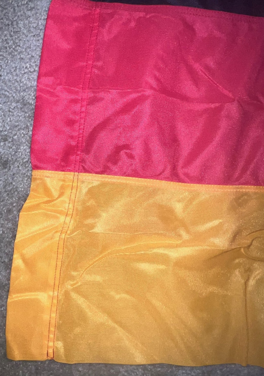 Flag, German Democratic Republic (GDR) East Germany, Nylon, cold war, 37 x 22.5