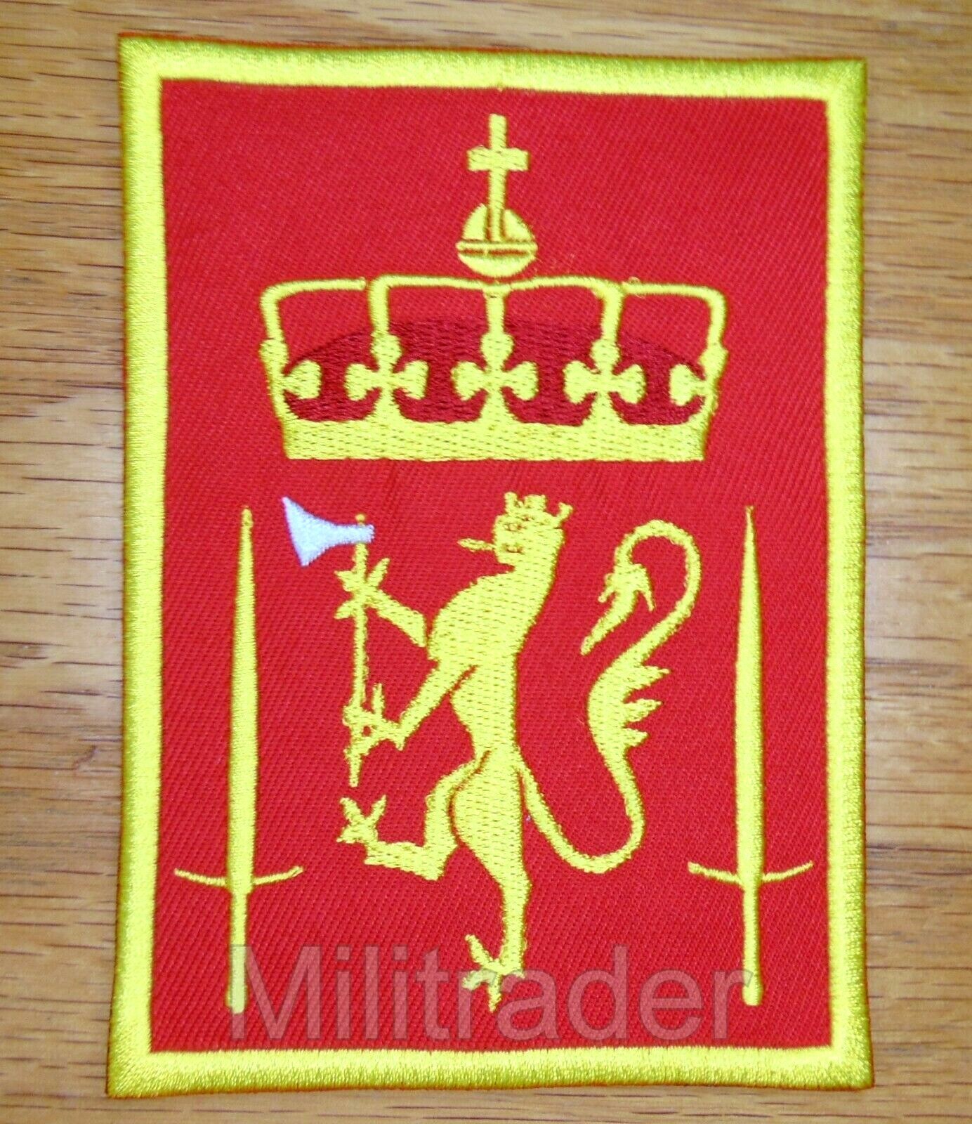 Norway Royal Norwegian Army Patch (Large) Iron-on