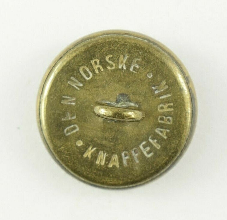 Early Norway Army Norwegian Button 3 E4AT