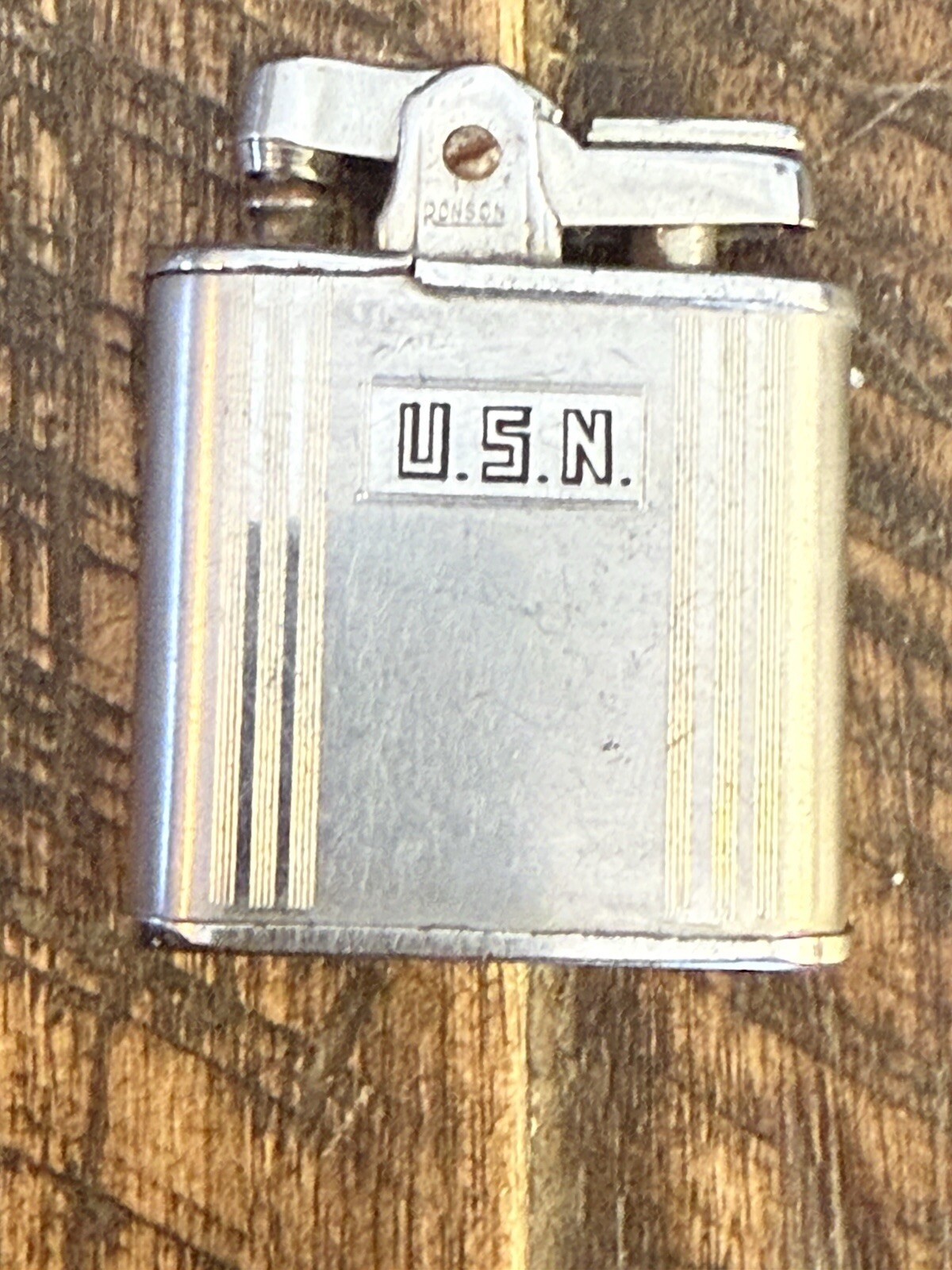 Old Lighter United States Navy Pre War None Working Untested Robson Brand