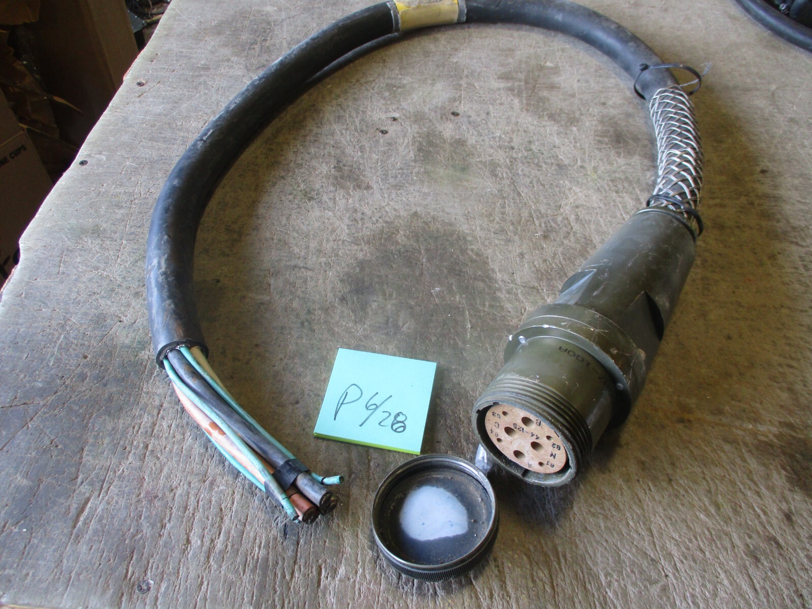 NOS Electrical Tie-In for Military Generator Genset 120/208vac-3ph-4w-60hz-100A