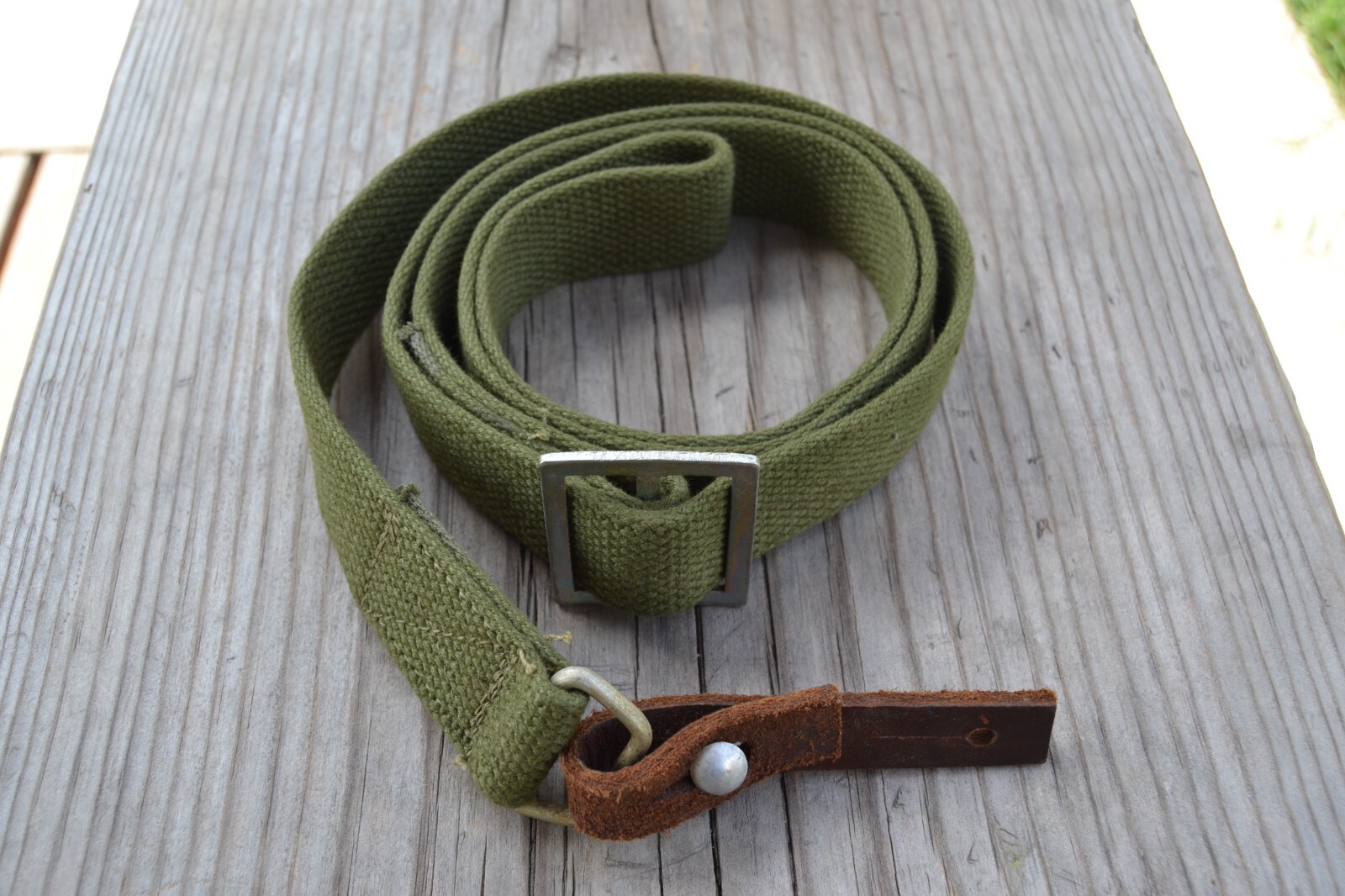 Chinese military surplus type 56 Norinco7.62 x 39 五六式 canvas web sling green 5#