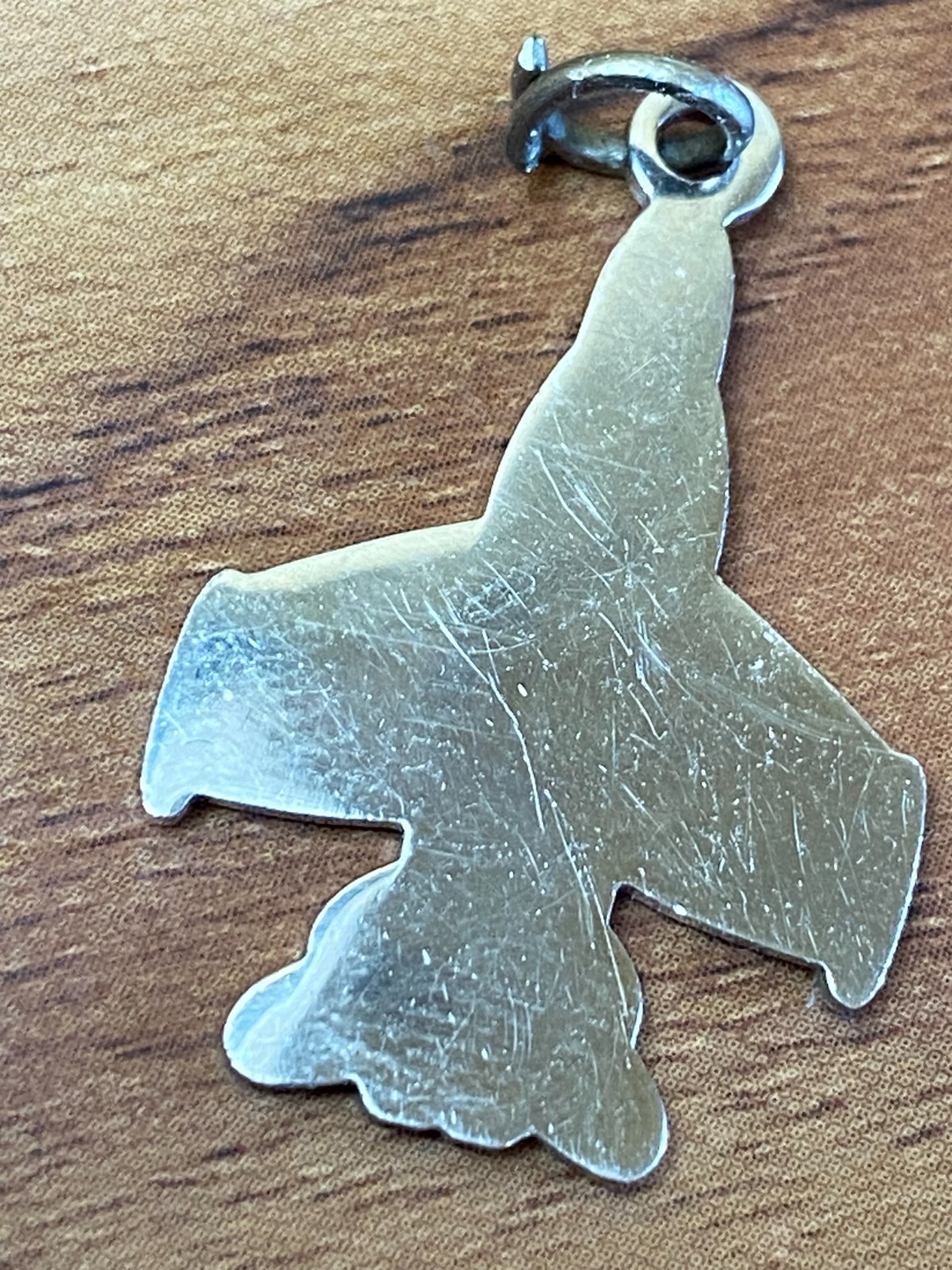 Vtg BLUE ANGELS F/A-18 Hornet Squadron Navy Fighter Jet Necklace CHARM