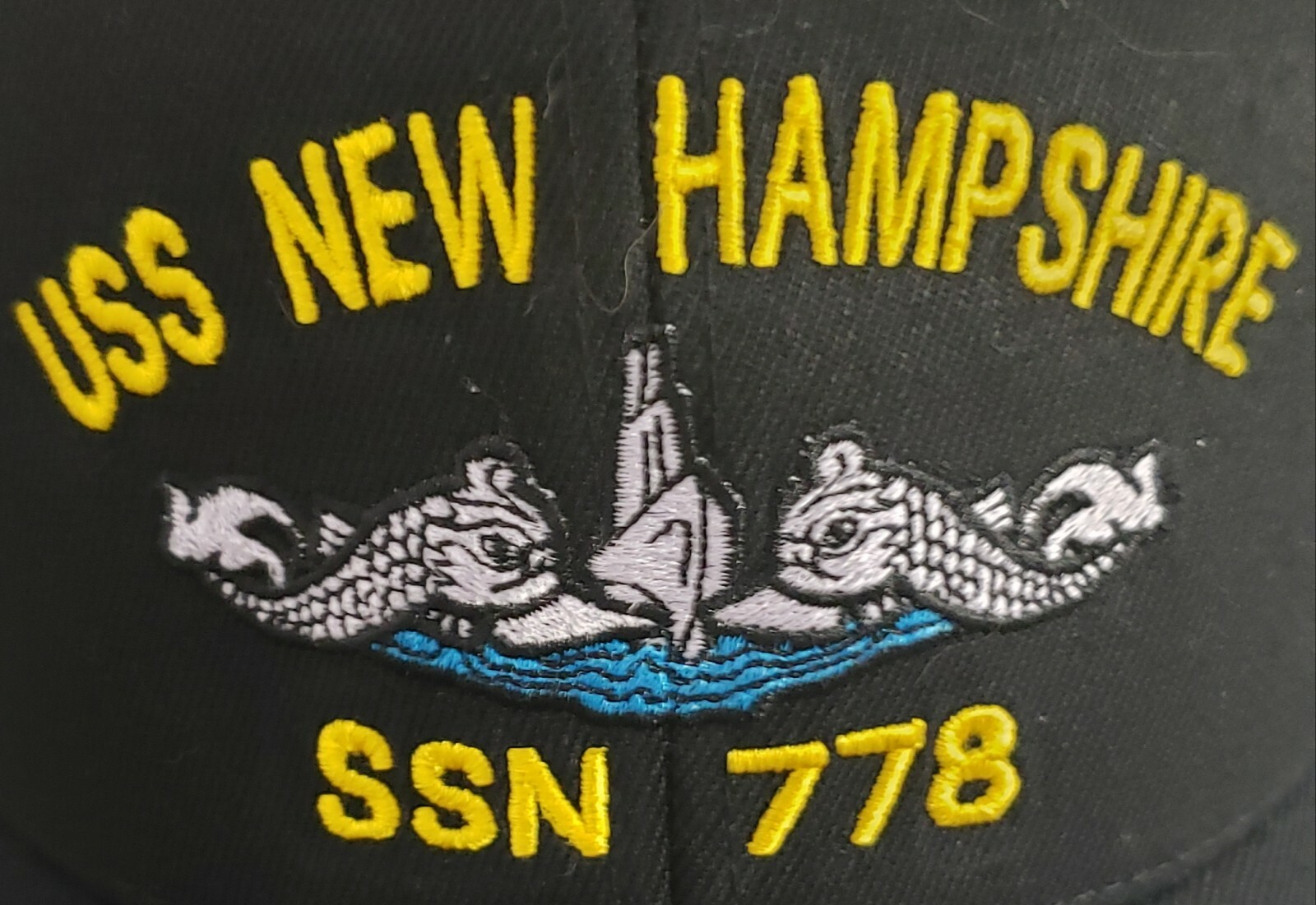 USS NEW HAMPSHIRE SSN 778 FLEXFIT BALL CAP – S/M