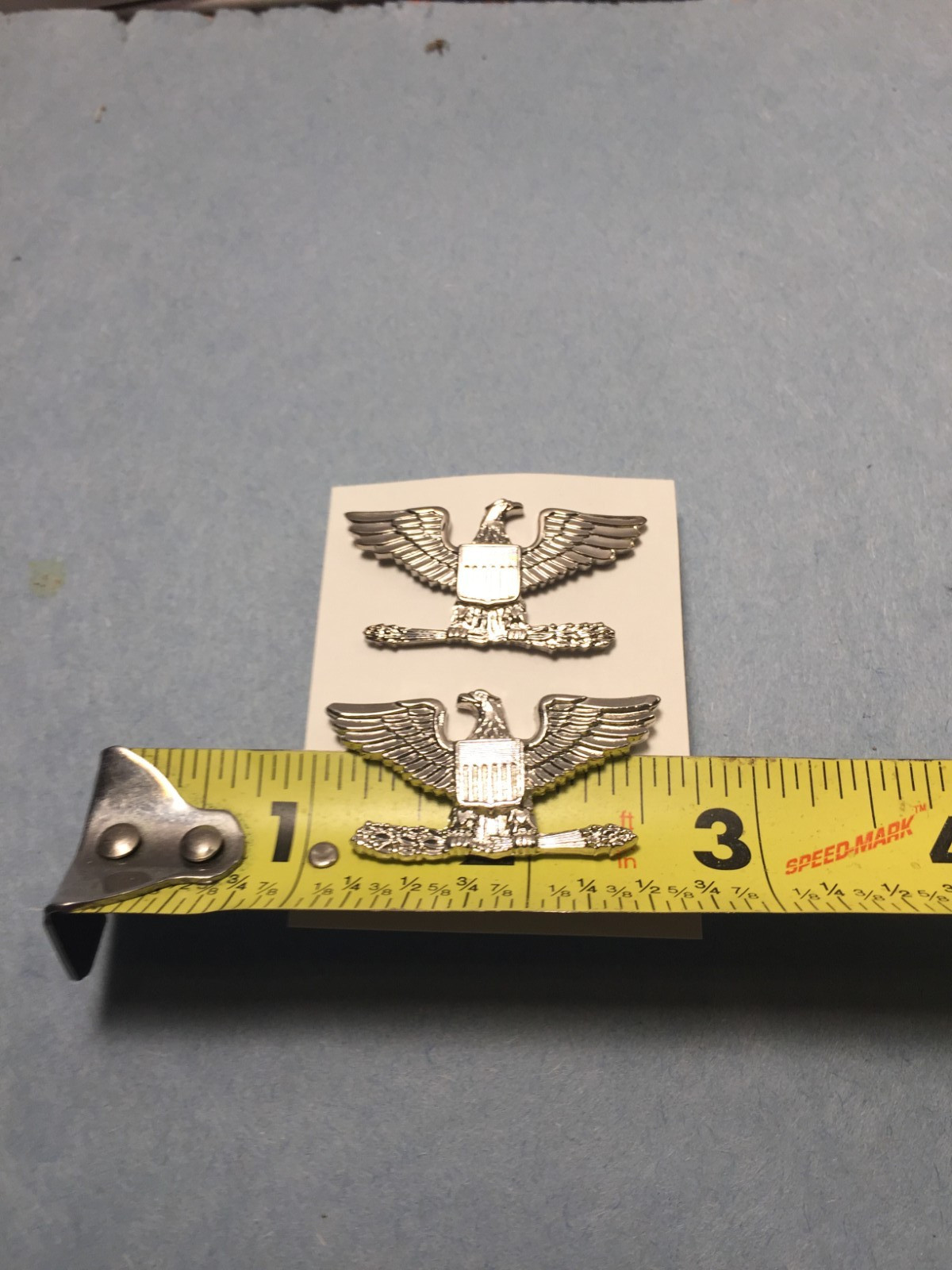 US Army/ USAF – Colonel Officer Dress metal Rank insignia (2 pcs)