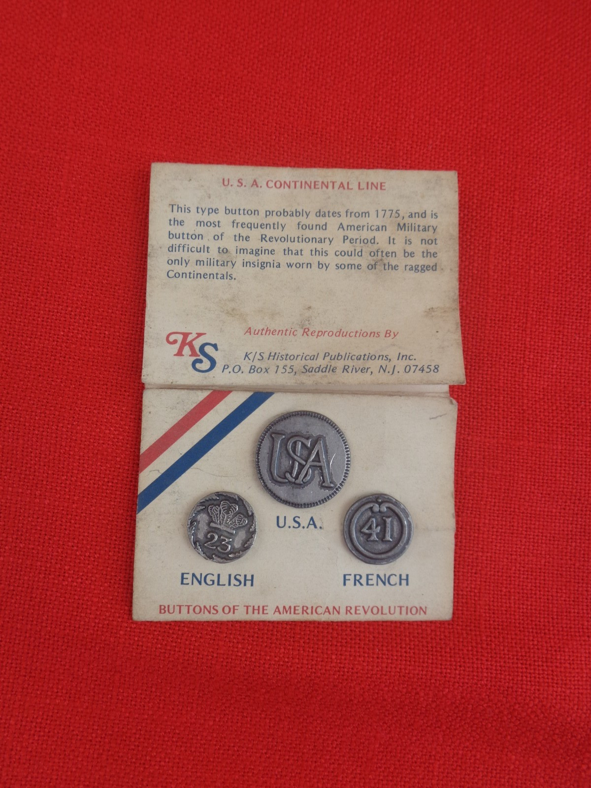3 Reproduction Military Buttons 18th Century Buttons Of The American Revolution