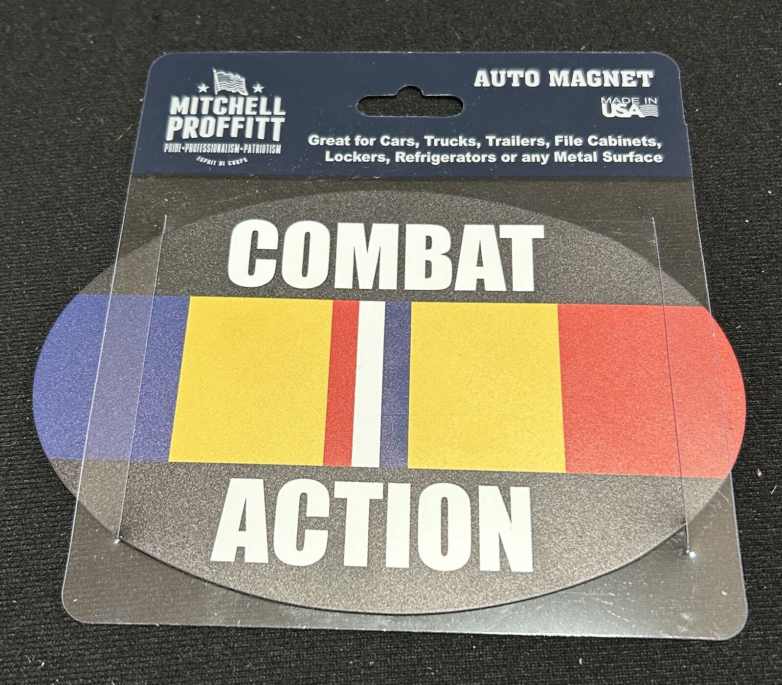 USMC/USN COMBAT ACTION AUTO MAGNET, AUCTION 3