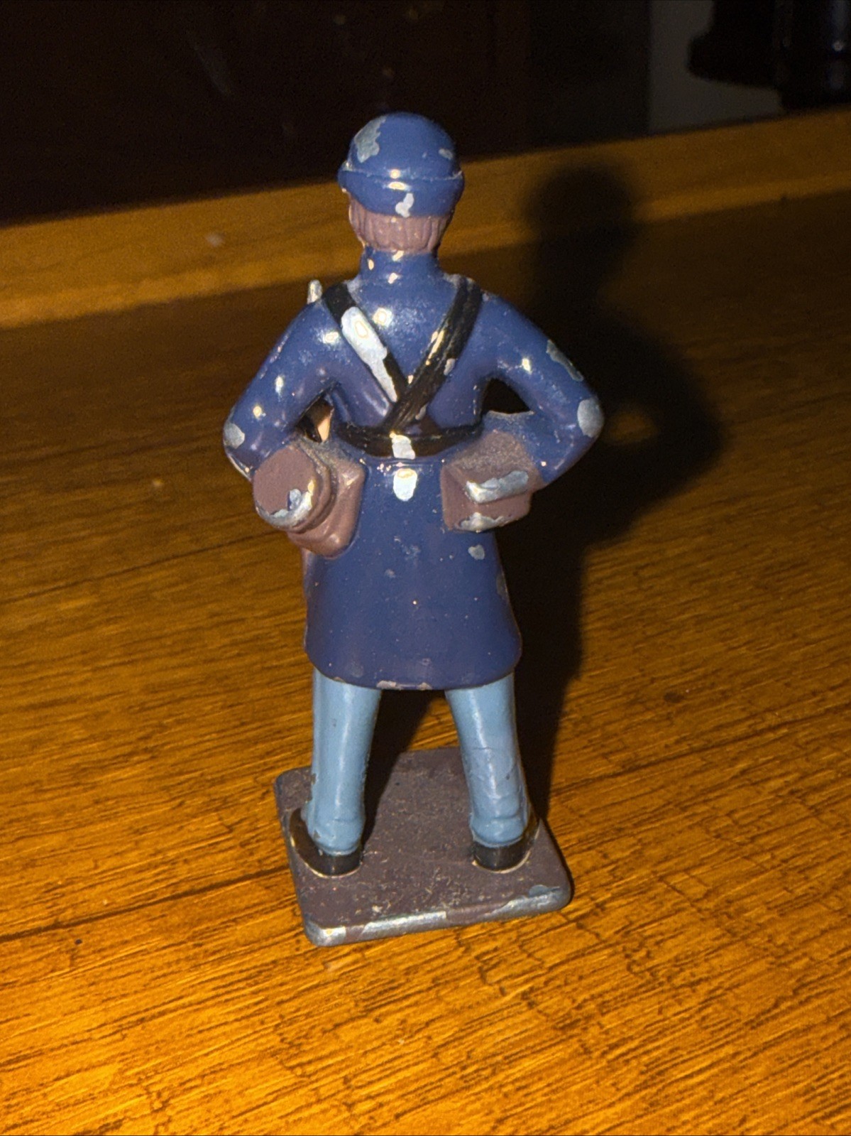 Americana Civil War Union Infantryman Hand Painted Metal Toy Soldier Figure