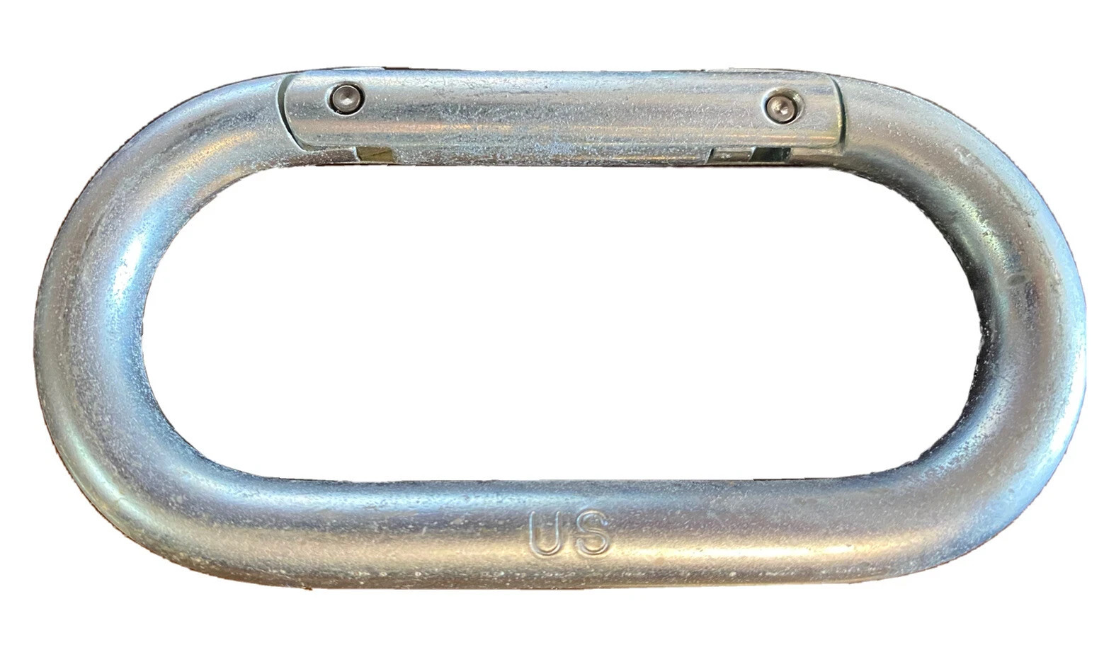 USGI Snap Link Stamped AMF81 US 4″x 2″ Oval Spring Gate New Old Stock