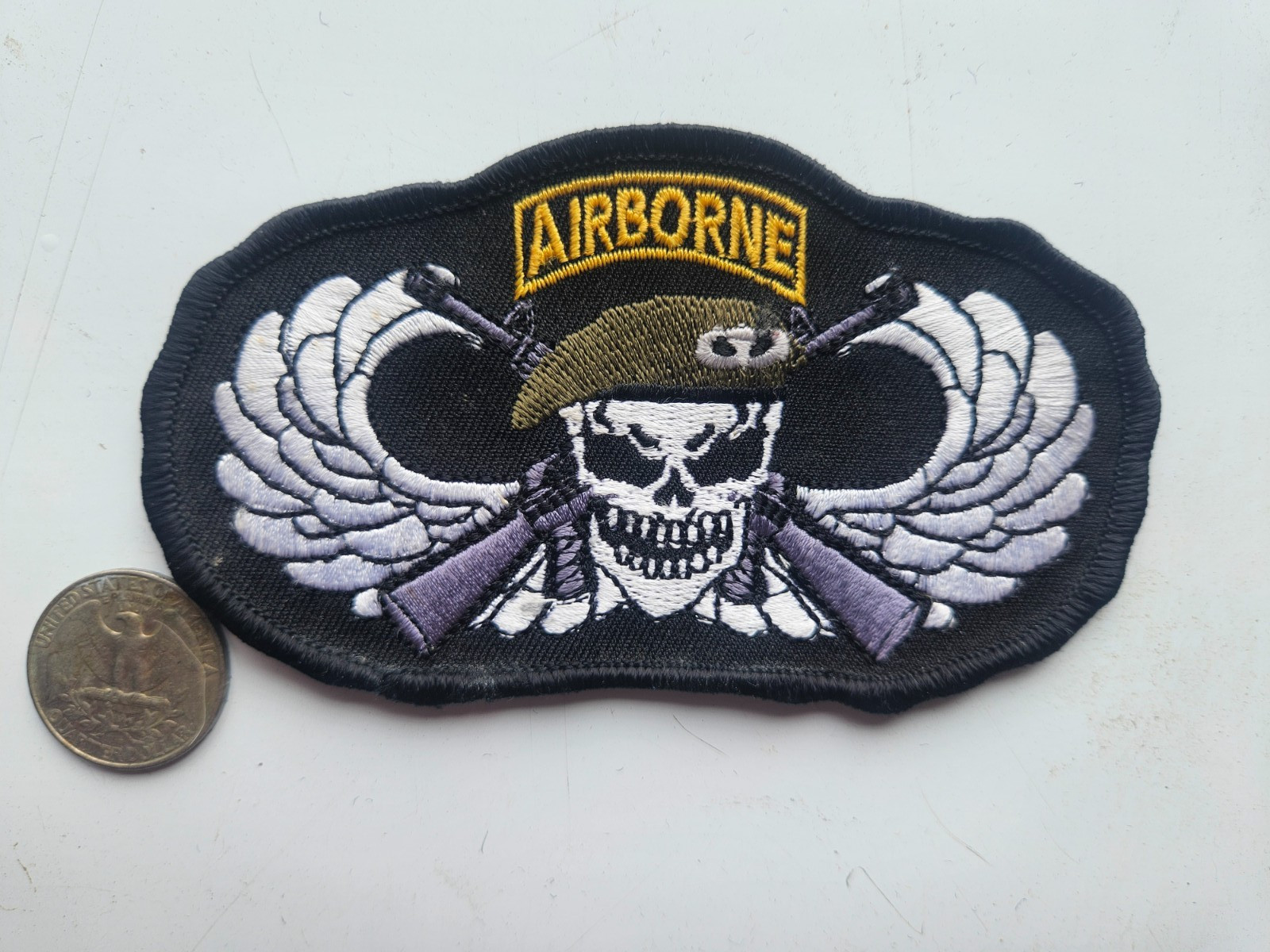 US Army Airborne Special Operations Forces Embroidered Sew On Patch