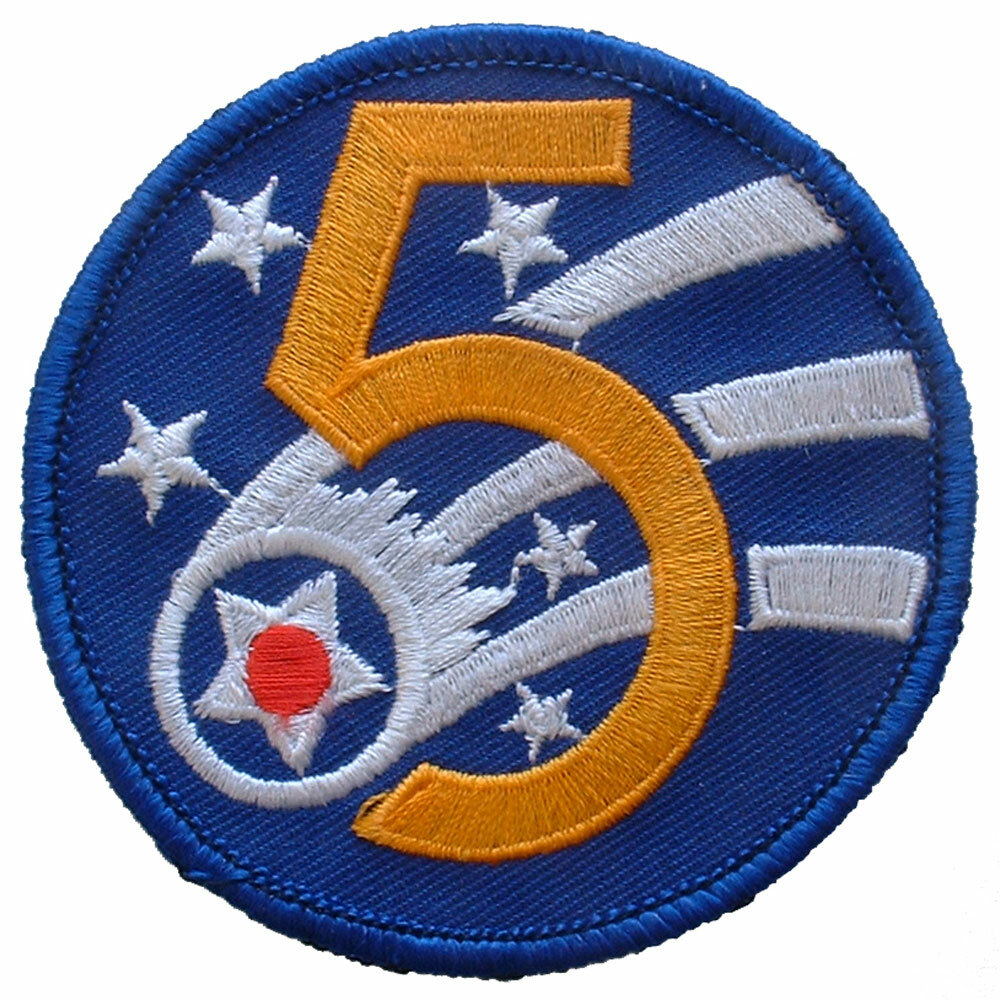 AIR FORCE 5TH Embroidered Shoulder Patch 3″ (0150)