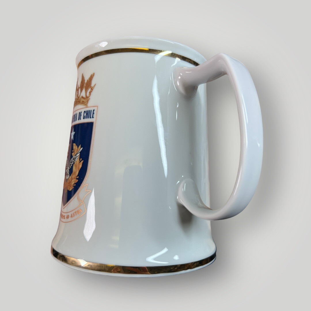 Fuerza Aerea de Chile – Quam Celerrime Ad Astra Mug Florencia Fine Porcelain Mug