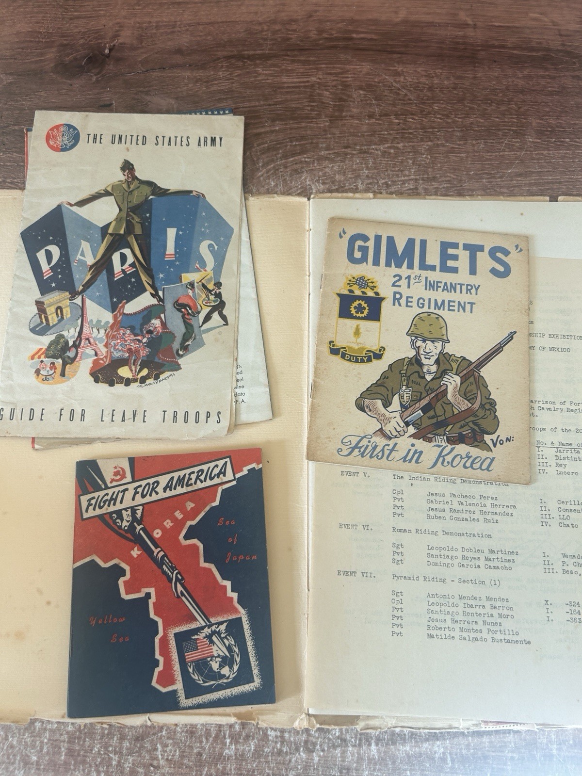 Vintage Military Guides Lots 1940s