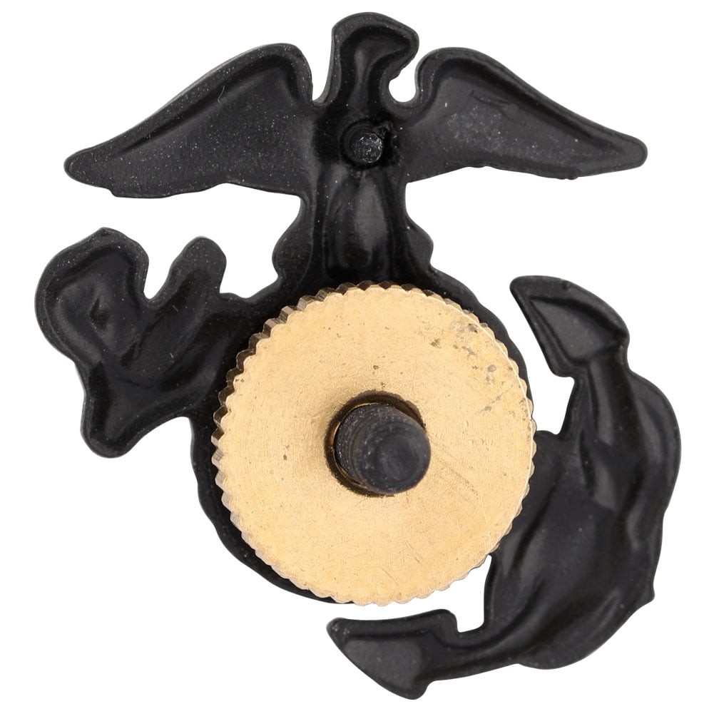 Marine Corps Enlisted Collar Insignia Black