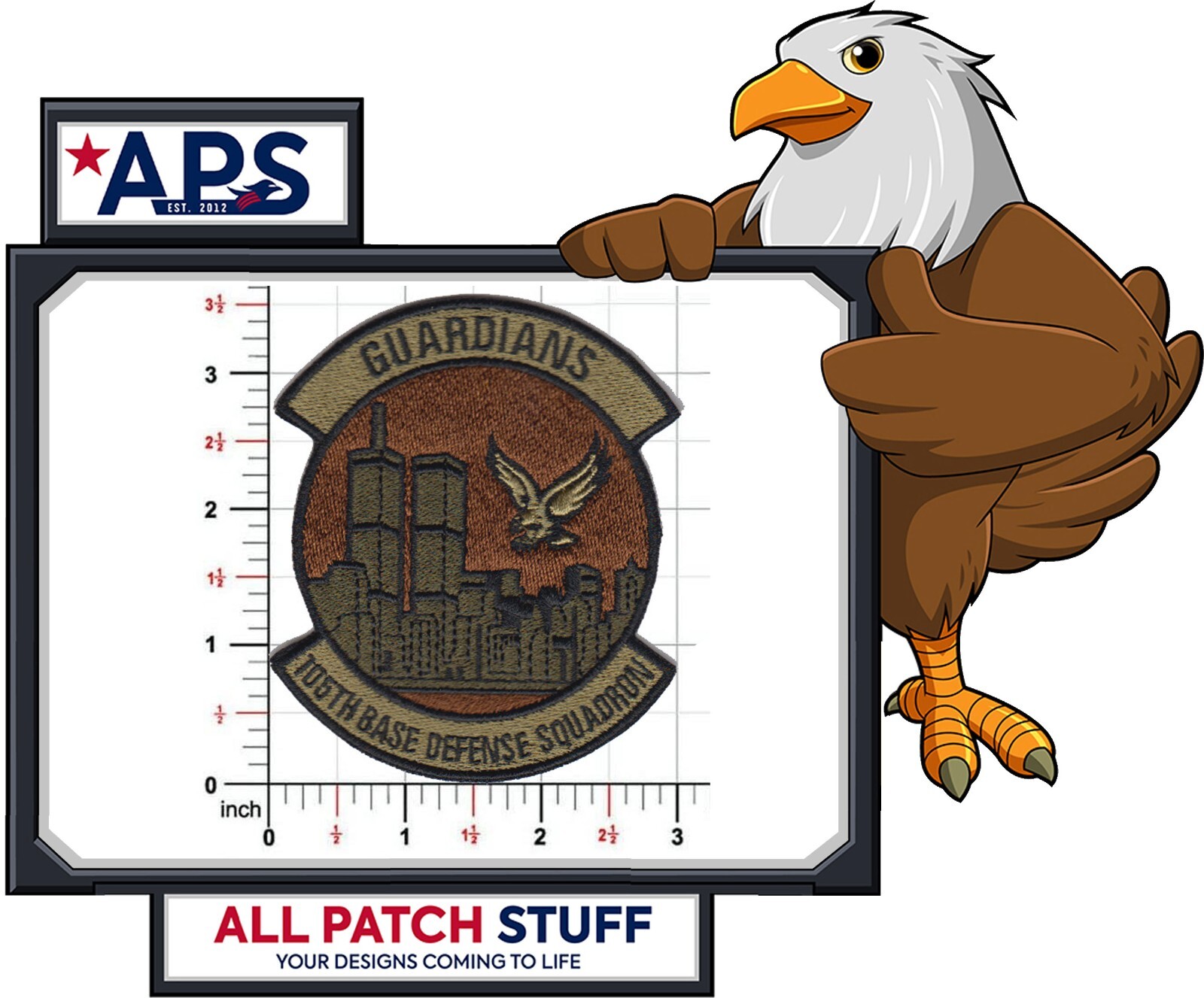 105th BDS – Spice Brown OCP Patch