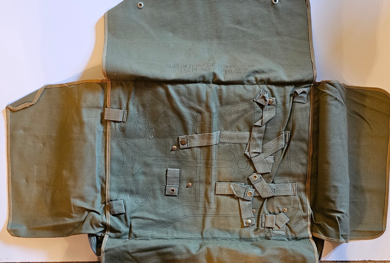 Army Surgical Set 9321000 – Basic Instrument Set WW2