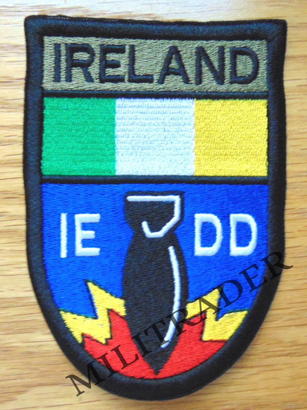 Irish Improvised Explosive Device Disposal IEDD Patch