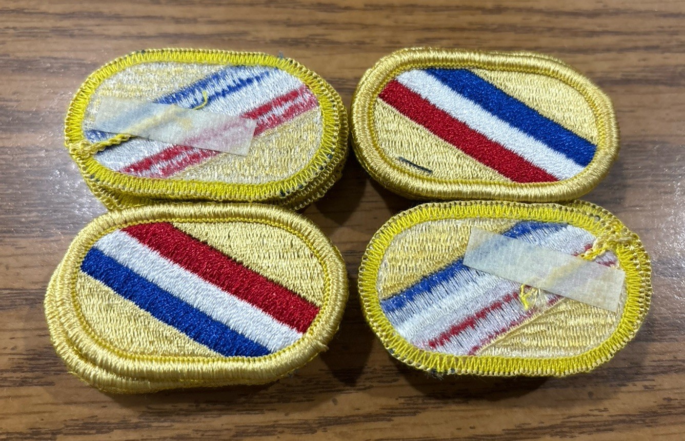 US Army Oval: Special Operations Command – Central (SOCCENT) Lot Of 20