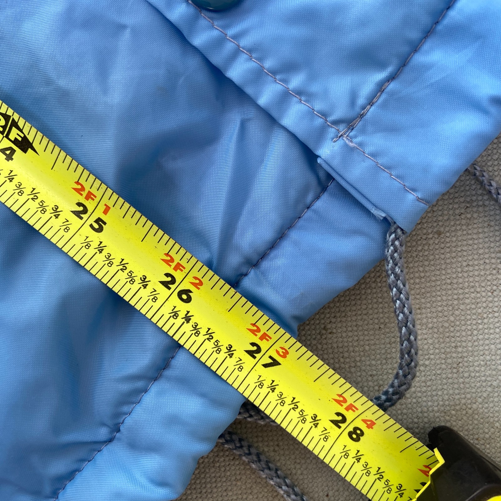 Vintage Berlin Germany Jacket WindBreaker US Army Blue Artex Campus Casual Small