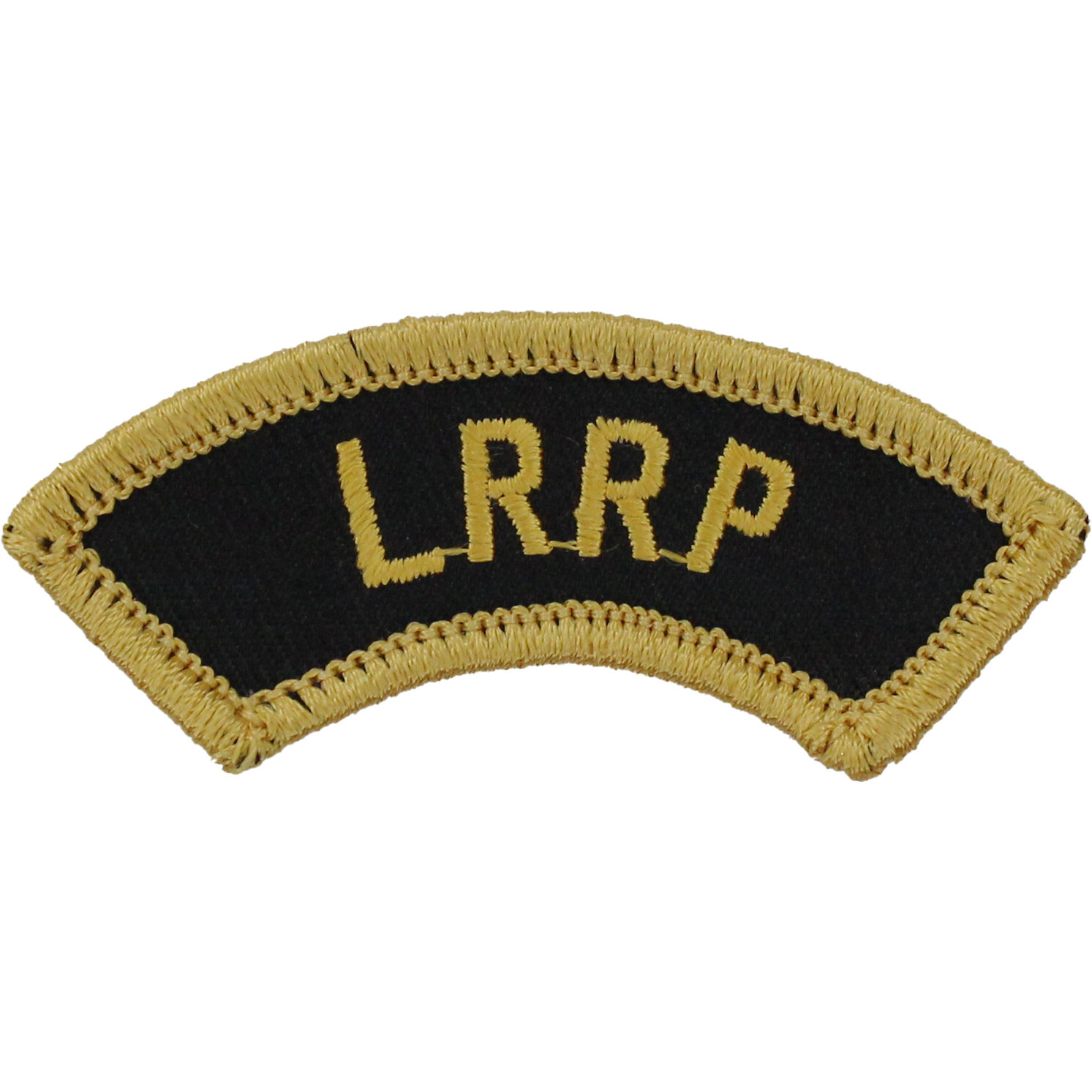 LRRP TAB Black / Gold ( 2 1/2″ x 3/4″ ) P218
