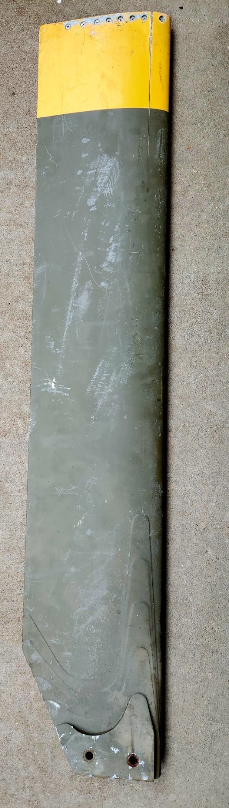 Bell Helicopter UH-1 Huey Tail Rotor Blade 204-011-702-015 Vietnam Era 1960’s
